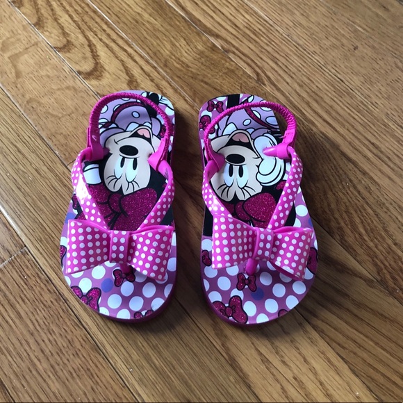 🌸Disney Minnie Mouse Toddler Little Girls Sandals